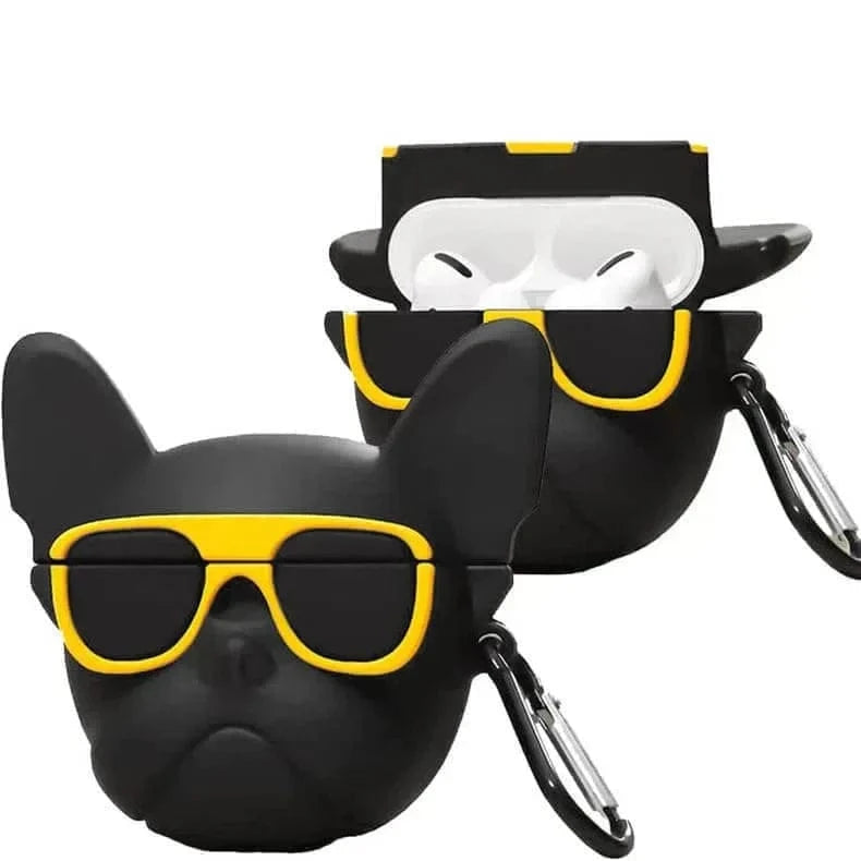 ktusu Generic Cases & Covers Silicone 3D Cartoon Cover for Airpods 3 Bulldog