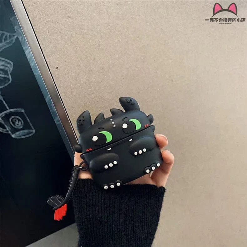 ktusu Generic Cases & Covers Silicone 3D Cartoon Cover for Airpods 3 Dragon