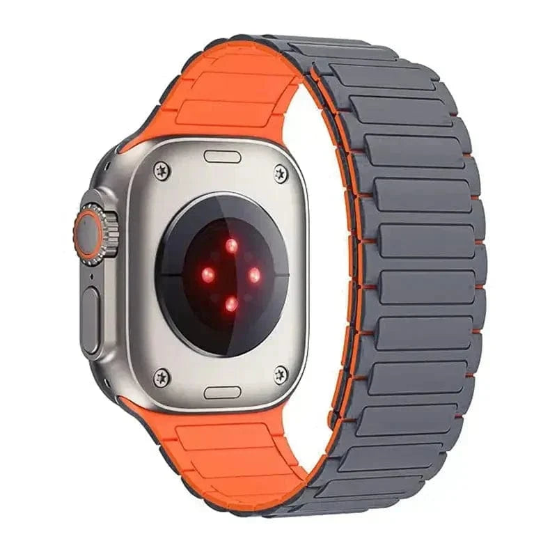 ktusu Generic Watch Bands Silicone Magnetic skin-friendly Band for Apple Watch 42 | 44 | 45 | Ultra 49 | 46mm S10