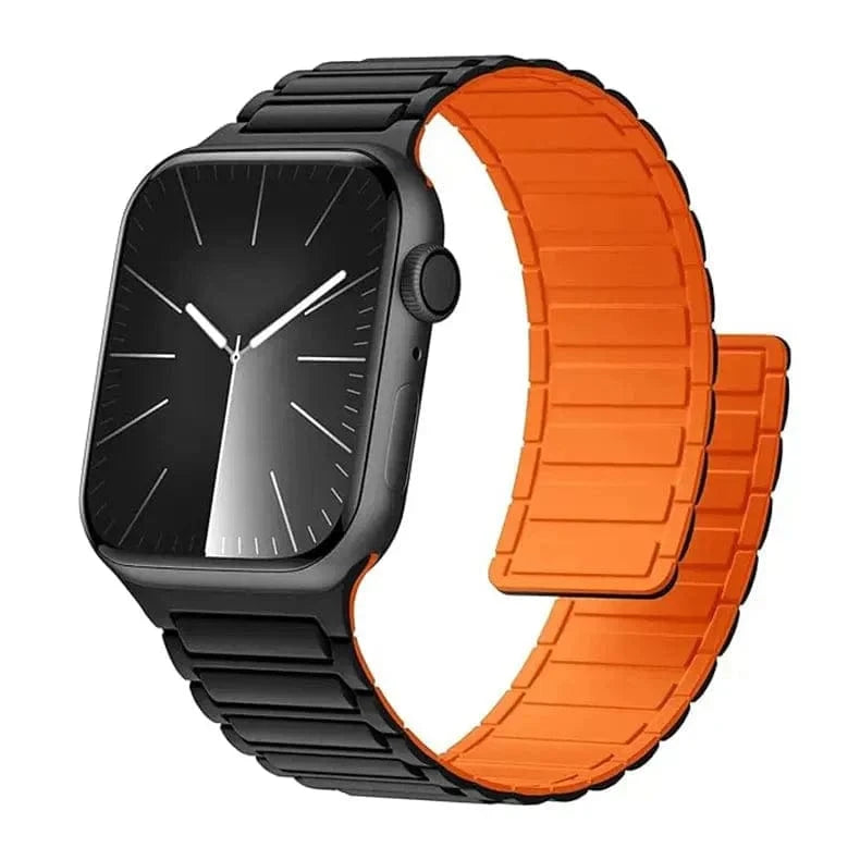 ktusu Generic Watch Bands Silicone Magnetic skin-friendly Band for Apple Watch 42 | 44 | 45 | Ultra 49 | 46mm S10