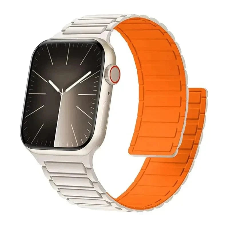 ktusu Generic Watch Bands Silicone Magnetic skin-friendly Band for Apple Watch 42 | 44 | 45 | Ultra 49 | 46mm S10
