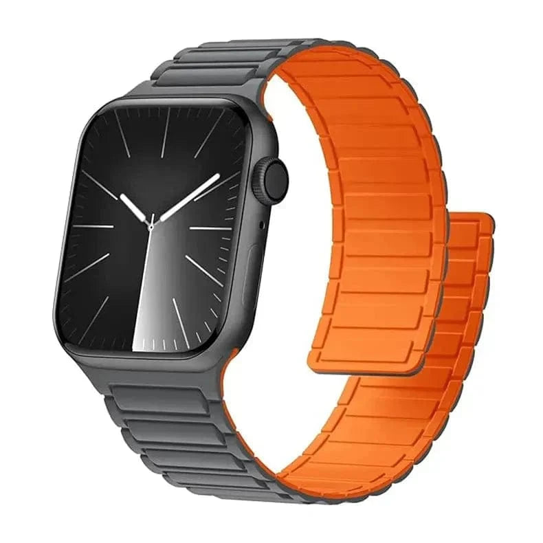 ktusu Generic Watch Bands Silicone Magnetic skin-friendly Band for Apple Watch 42 | 44 | 45 | Ultra 49 | 46mm S10