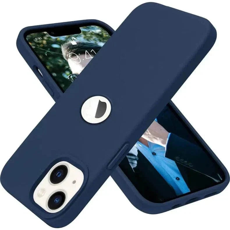 ktusu Generic Cases & Covers Silicone Round Wind Case for iPhone 11 Midnight Blue