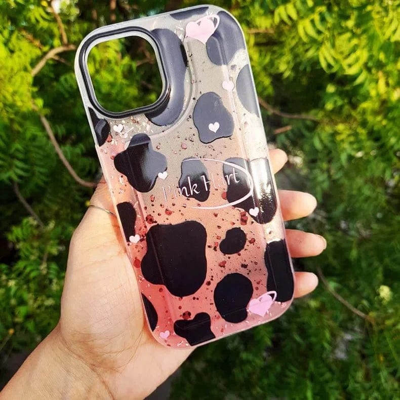 ktusu Generic Cases & Covers Silver Glitter Clear Soft Case for iPhone 13