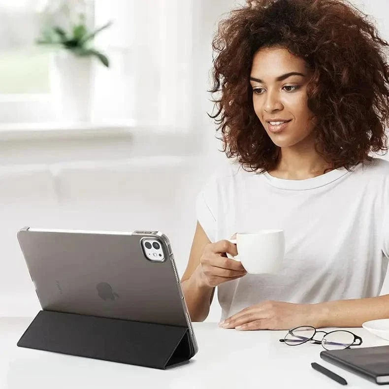 ktusu Generic Cases & Covers Slim Hard Back Shell Protective Cover for iPad Pro 3 | Pro 4 | Pro 5 M1 | Pro 6 M2 (12.9-inch)