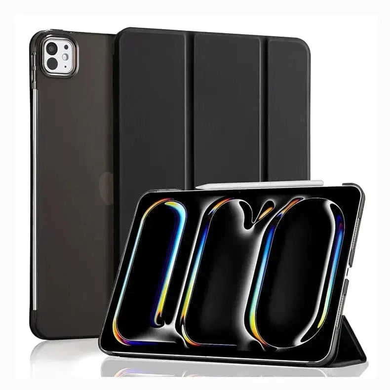 ktusu Generic Cases & Covers Slim Hard Back Shell Protective Cover for iPad Pro 3 | Pro 4 | Pro 5 M1 | Pro 6 M2 (12.9-inch) Black