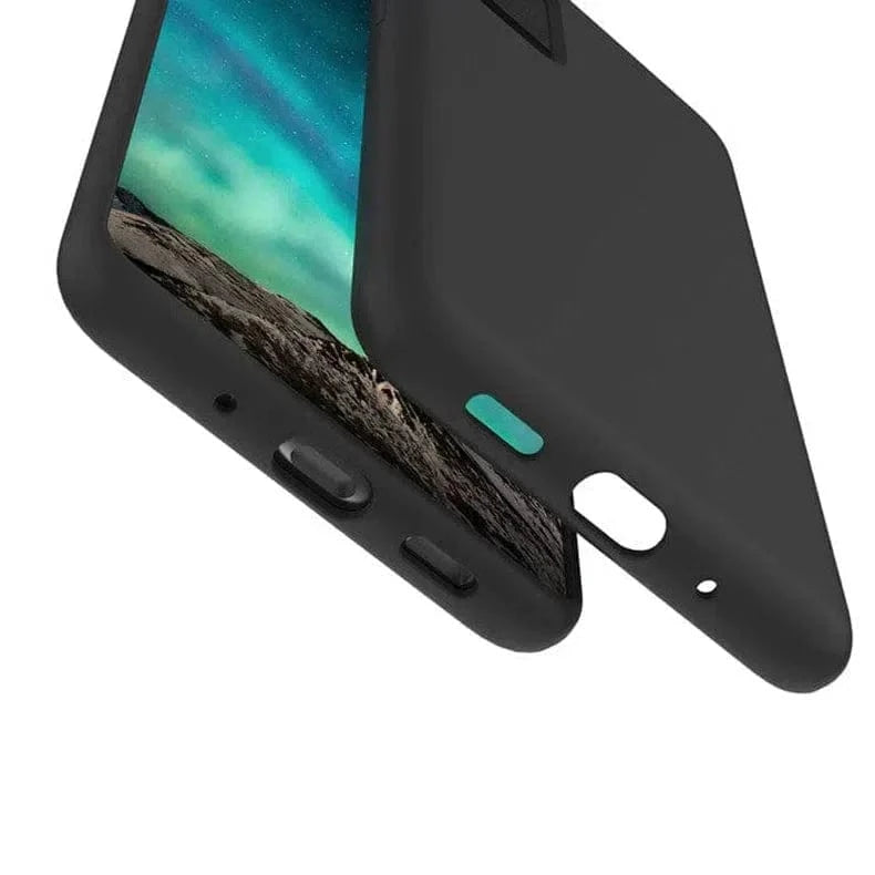 ktusu Generic Cases & Covers Soft TPU Silicone with inner Microfiber Case for Samsung M53 Black