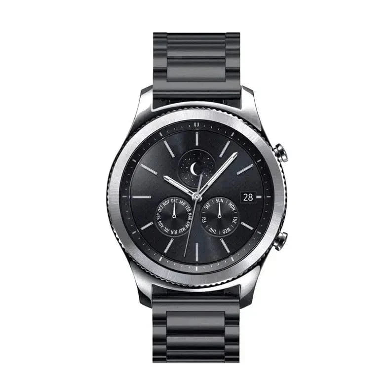 ktusu Generic Watch Bands Stainless Steel Metal Link Bracelet for Smartwatch 22mm