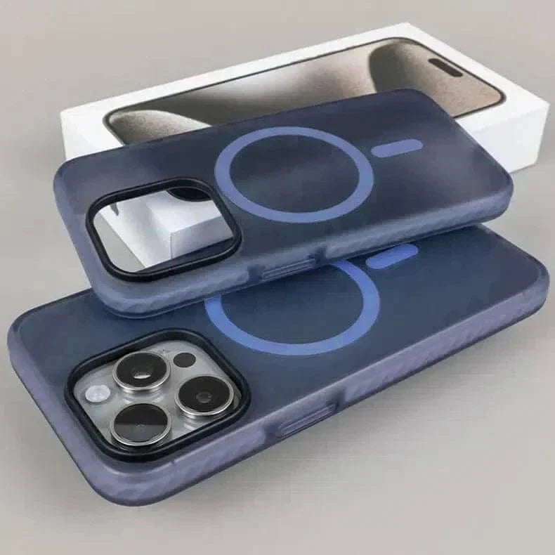 ktusu Generic Cases & Covers Translucent Matte Hard Ultra Strong Case for iPhone 14 Pro Max Purple / with magsafe