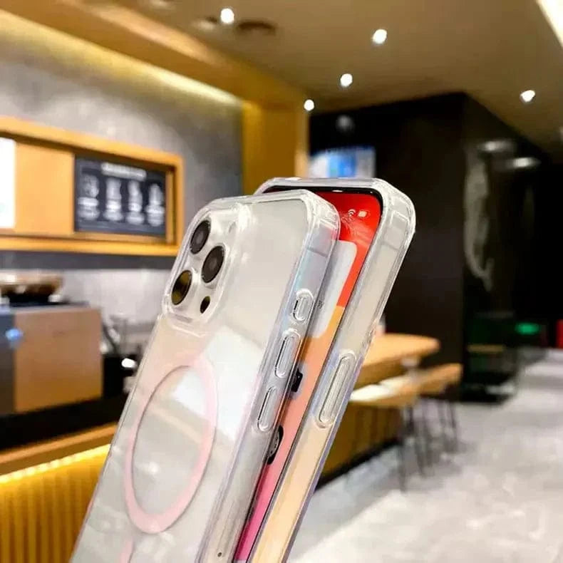 ktusu Generic Cases & Covers Transparent Hard PC Magsafe Case for iPhone 13