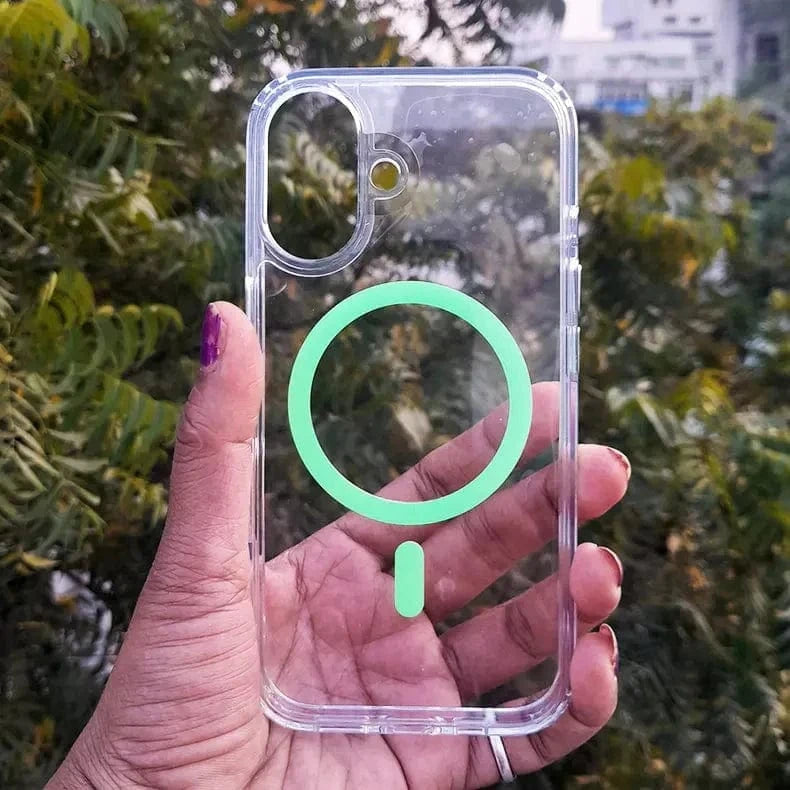 ktusu Generic Cases & Covers Transparent Hard PC Magsafe Case for iPhone 16 Pro