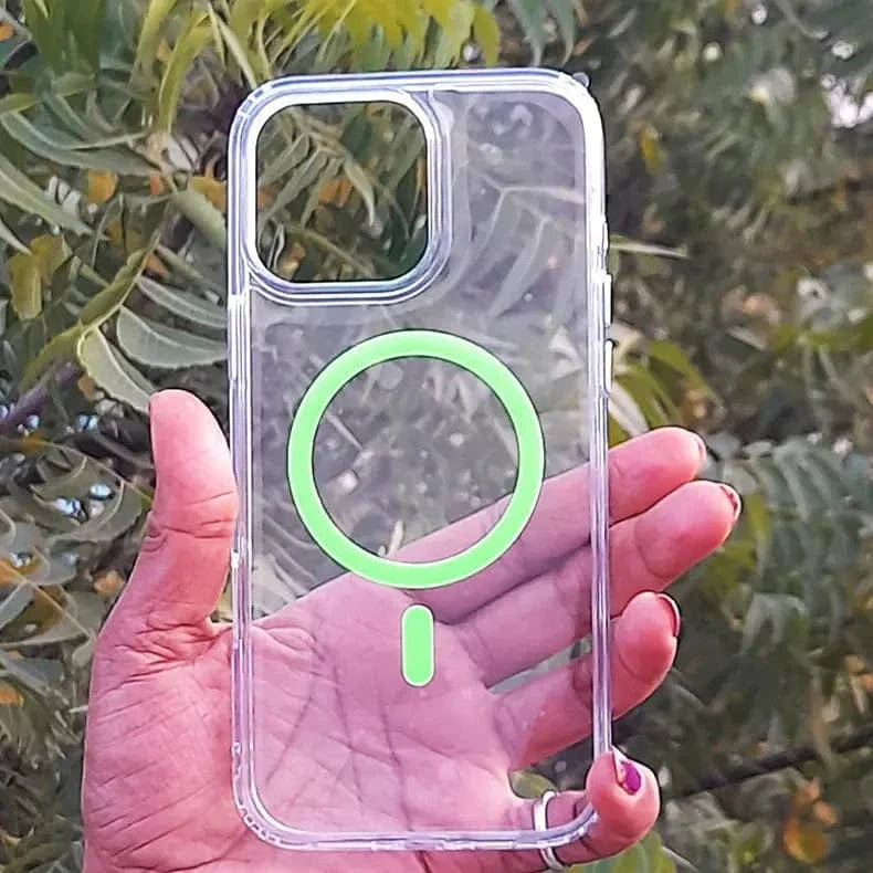 ktusu Generic Cases & Covers Transparent Hard PC Magsafe Case for iPhone 16 Pro