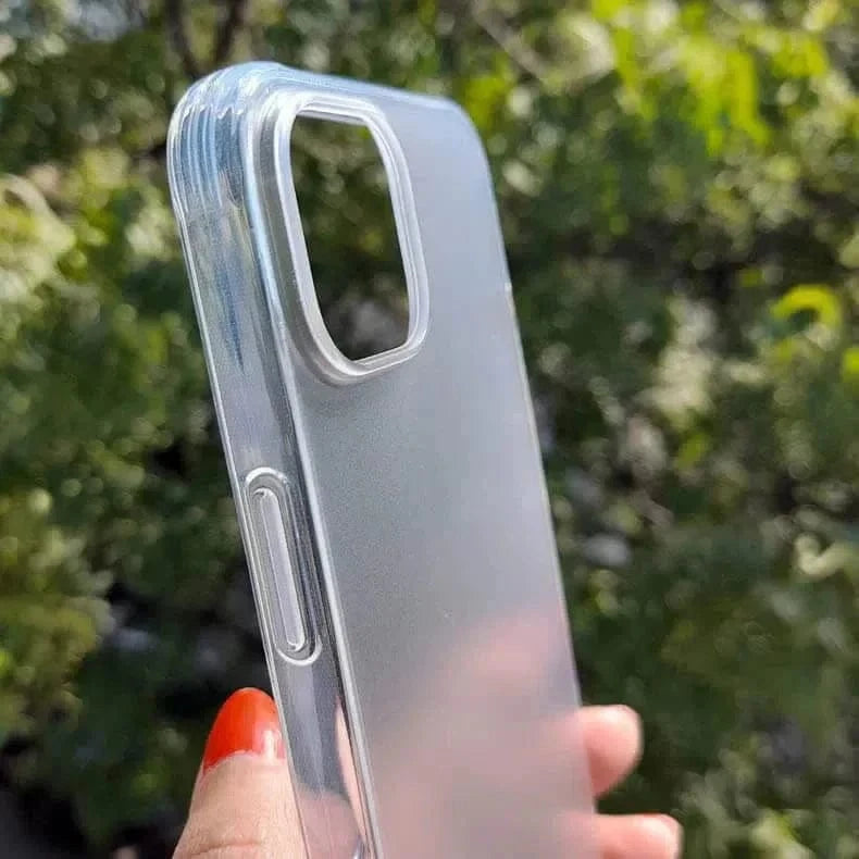 ktusu Generic Cases & Covers Transparent Matte Finish Hard Case for iPhone 14 Pro Max