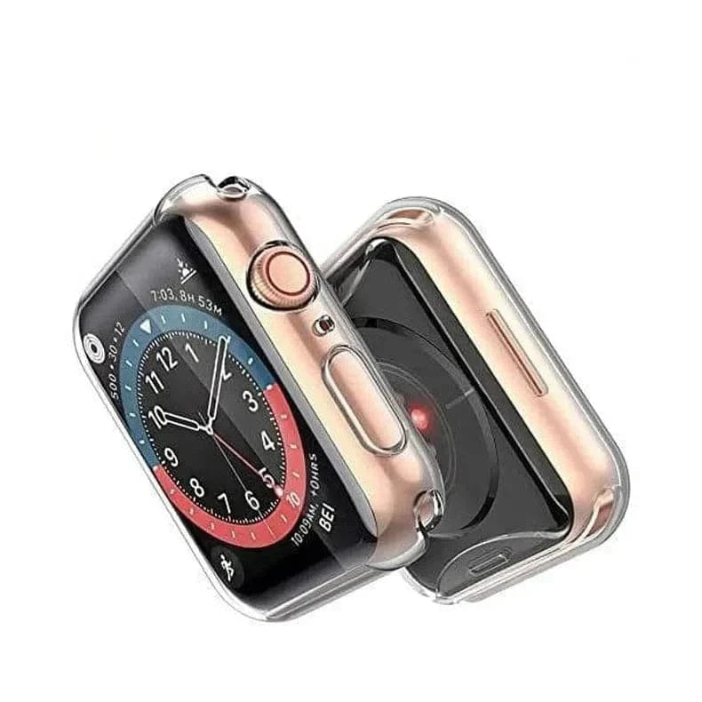 ktusu Generic Cases & Covers Transparent Soft Full Body Cover for Apple Watch 42mm Clear