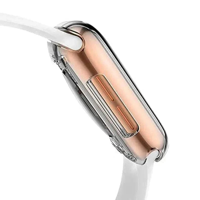 ktusu Generic Cases & Covers Transparent Soft Full Body Cover for Apple Watch 42mm Clear