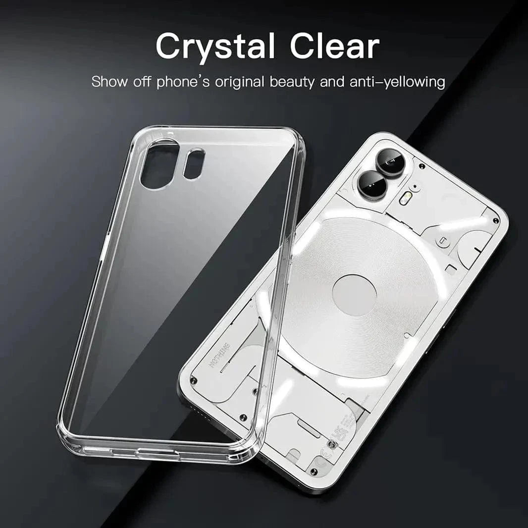 ktusu Generic Cases & Covers Transparent TPU Shockproof Hard Case for Nothing 2