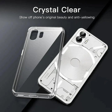 ktusu Generic Cases & Covers Transparent TPU Shockproof Hard Case for Nothing 2