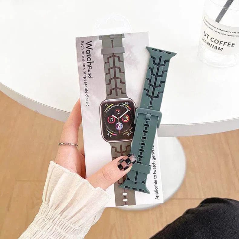 Tron Silicone Sport Band for Apple Watch 42 44 45 Ultra 49 - Main Image