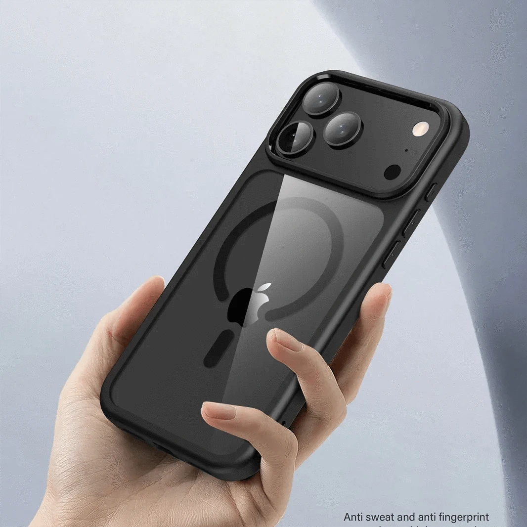 ktusu Generic Cases & Covers Ultra Crystal Clear Matte Frame MagSafe Case for iPhone 17 Pro Max