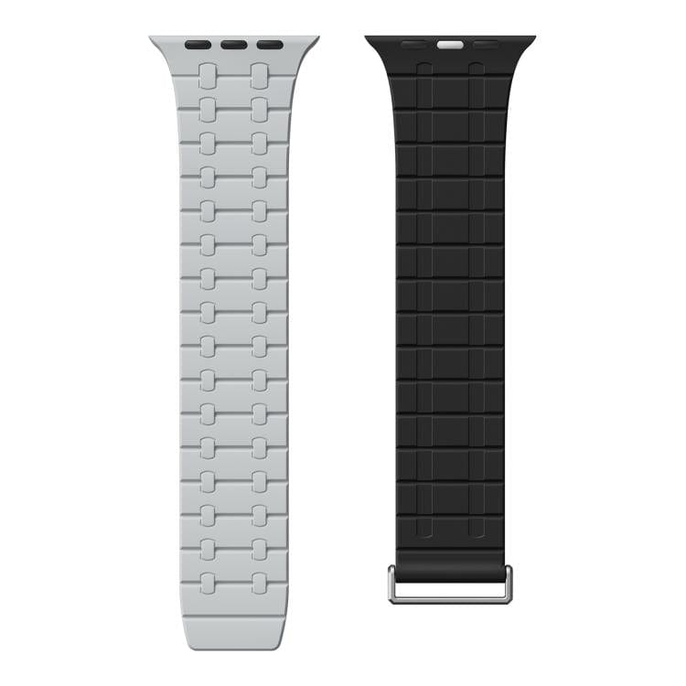ktusu Generic Watch Bands Velour Silicone Magnetic Loop with Clasp for Apple Watch 42 | 44 | 45 | Ultra 49 | 46mm S10