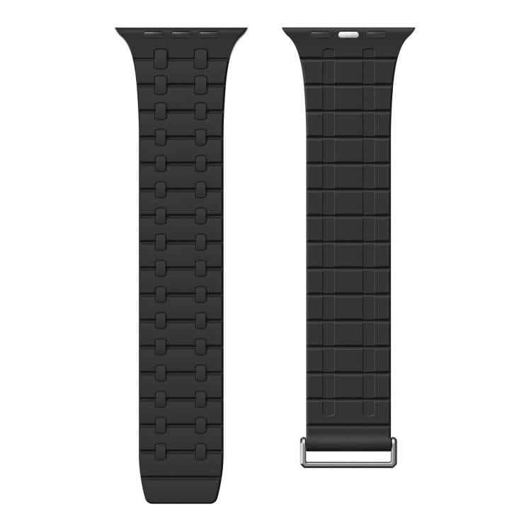 ktusu Generic Watch Bands Velour Silicone Magnetic Loop with Clasp for Apple Watch 42 | 44 | 45 | Ultra 49 | 46mm S10
