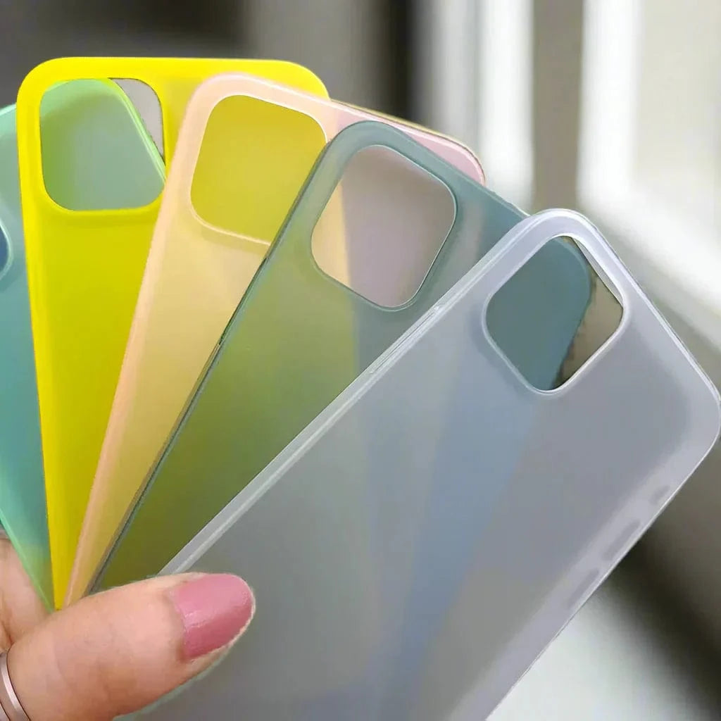 0.4mm Frosted Slim Matte Paper Case for iPhone 11