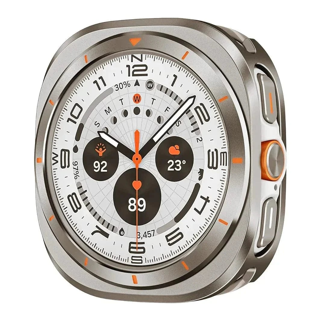 ktusu Generic Cases & Covers 2 in 1 Metal Cover for Samsung Watch Ultra (47mm)