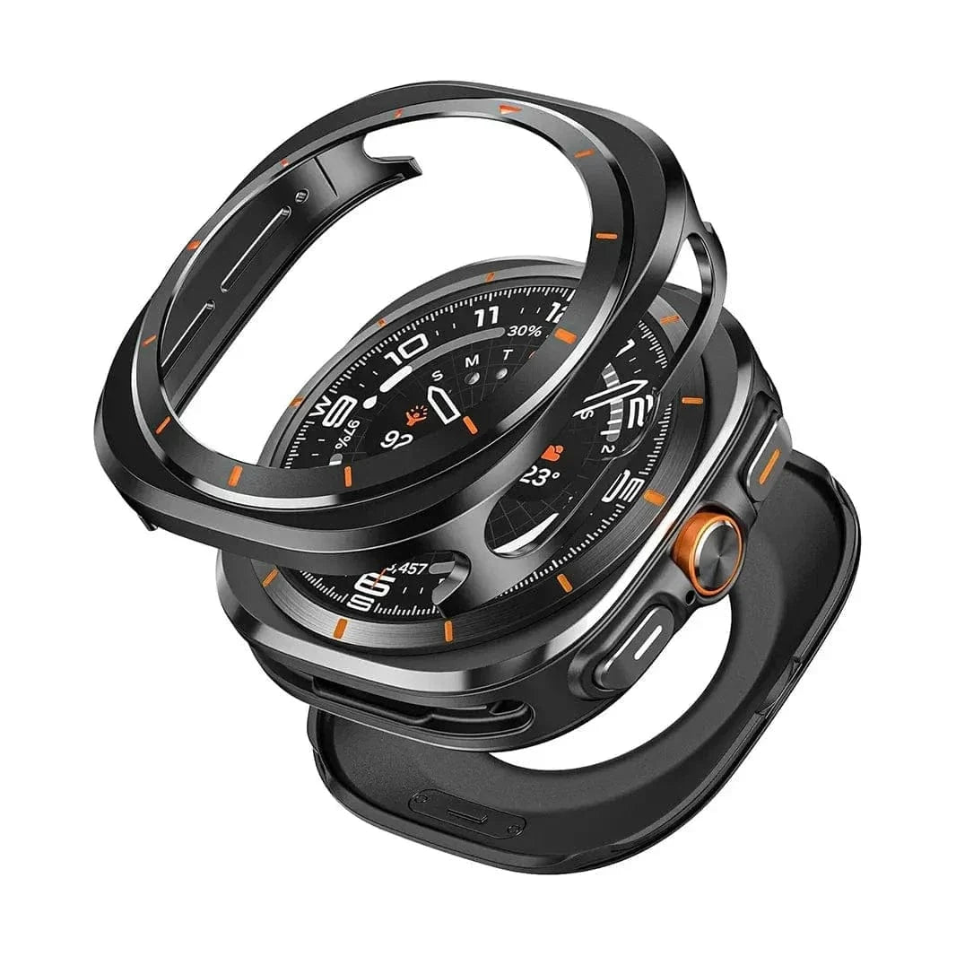 ktusu Generic Cases & Covers 2 in 1 Metal Cover for Samsung Watch Ultra (47mm)