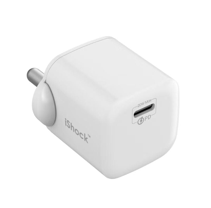Power & Cable 20W mini PD Quick Chager - White