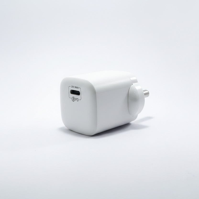 Power & Cable 20W mini PD Quick Chager - White