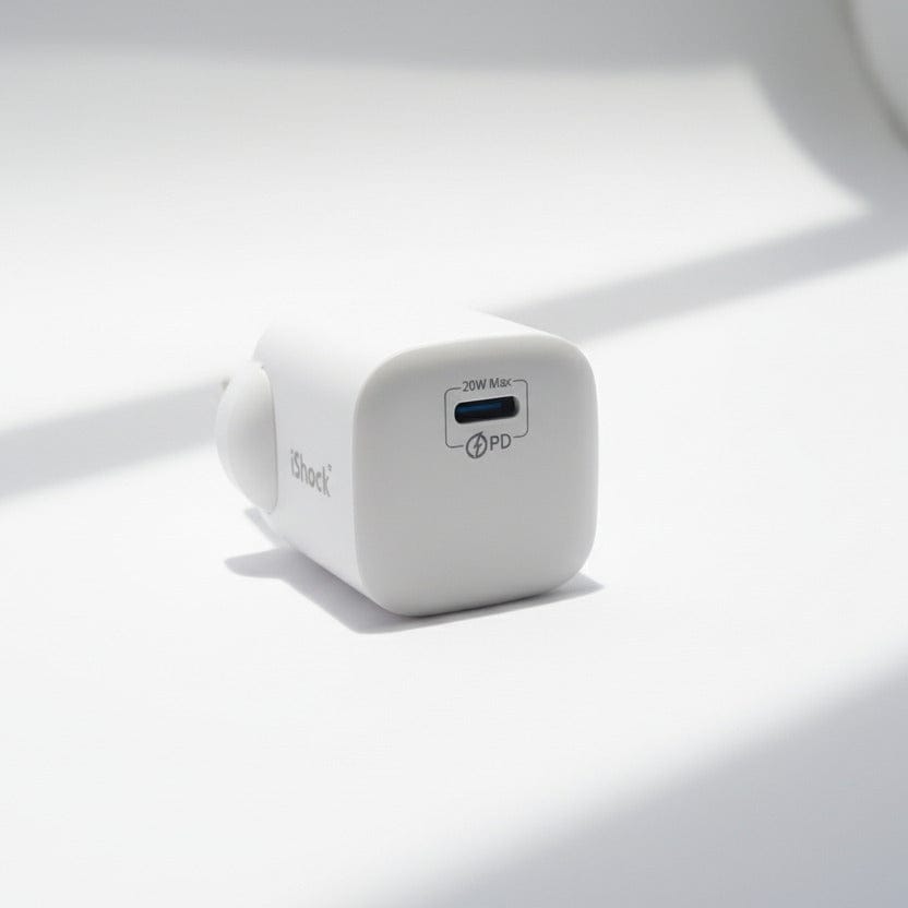 Power & Cable 20W mini PD Quick Chager - White