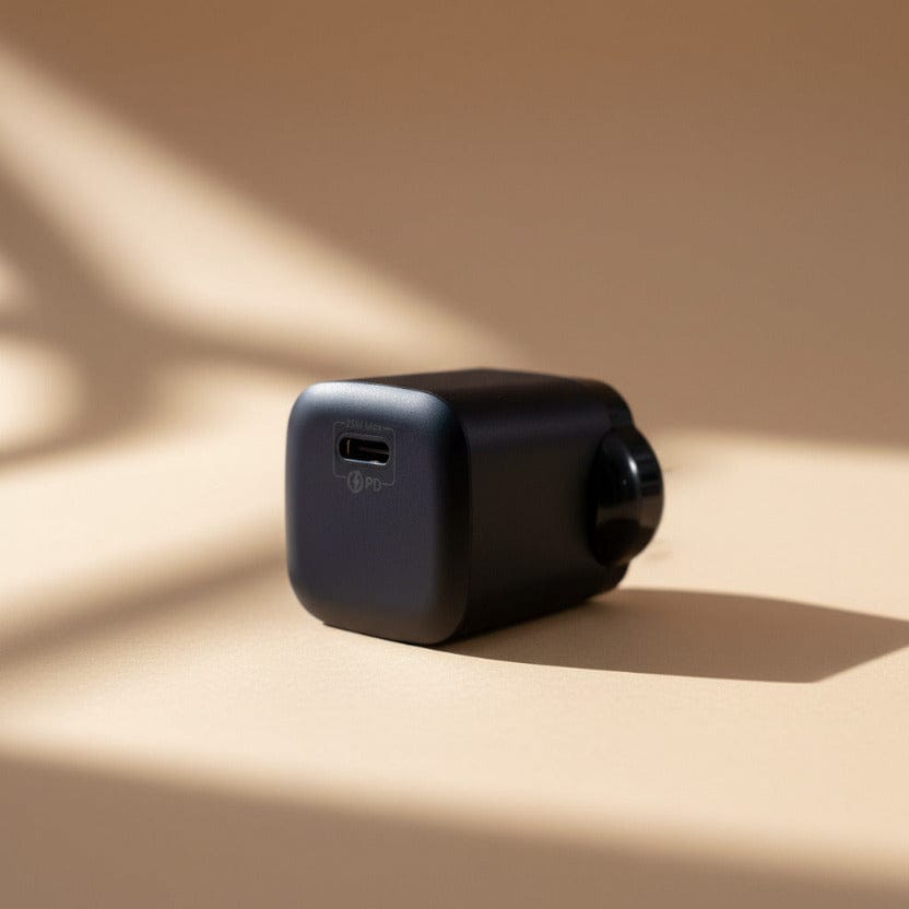 Power & Cable 25W mini PD Quick Charger - Black