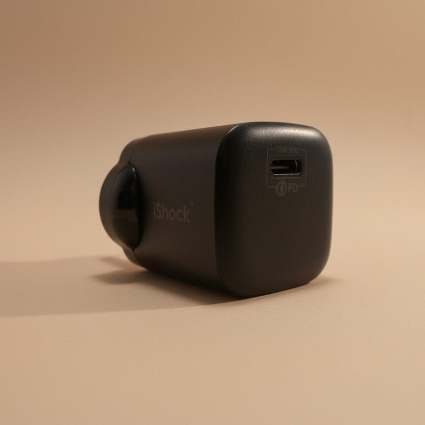 Power & Cable 25W mini PD Quick Charger - Black