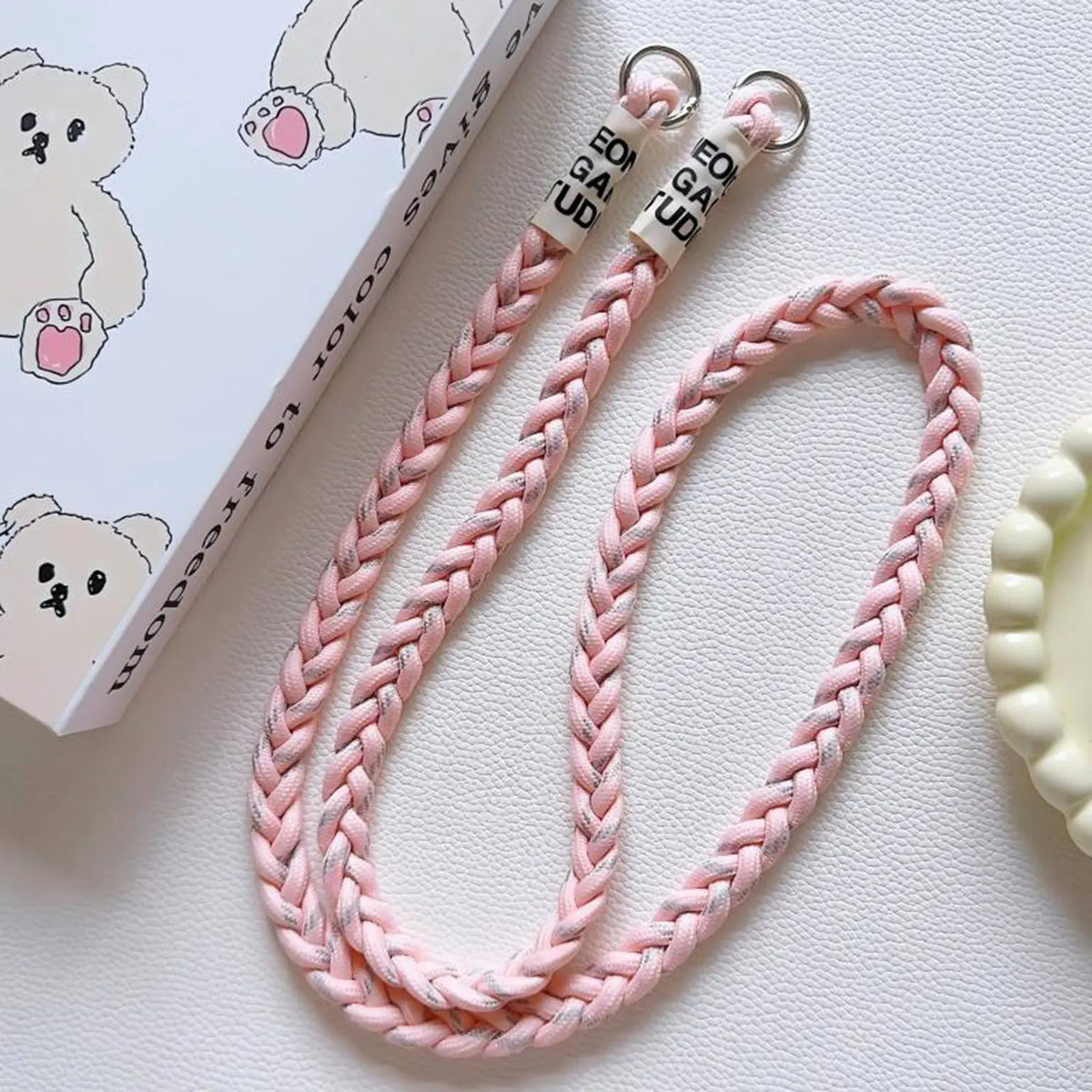 3-in-1 Braided Mobile Phone Lanyard Strap – Stylish Adjustable Neck & Wrist Phone Holder with Durable Rope Design KTSUG7Y01 8901760428573