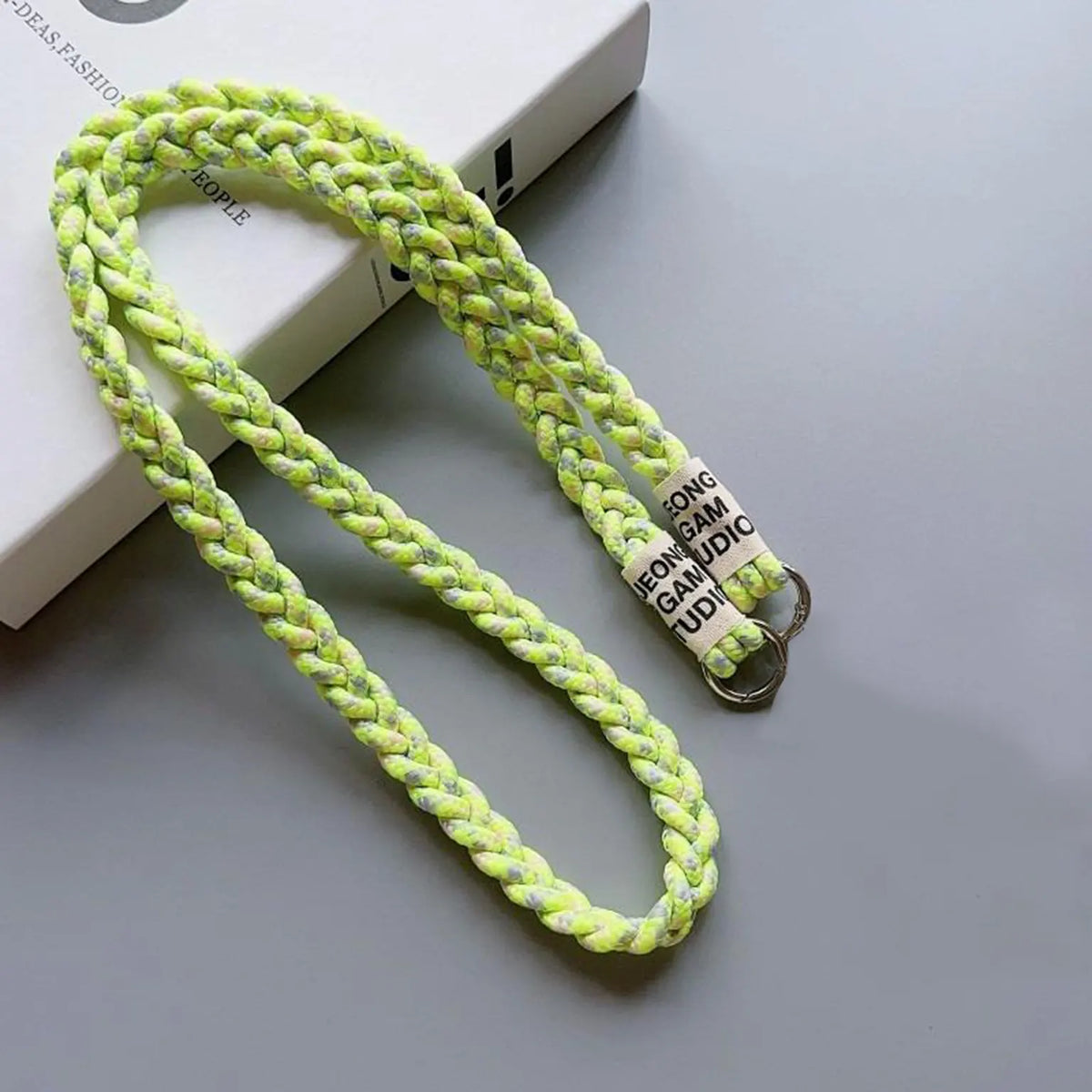 3-in-1 Braided Mobile Phone Lanyard Strap – Stylish Adjustable Neck & Wrist Phone Holder with Durable Rope Design KTSUV9GCF 8940633349485