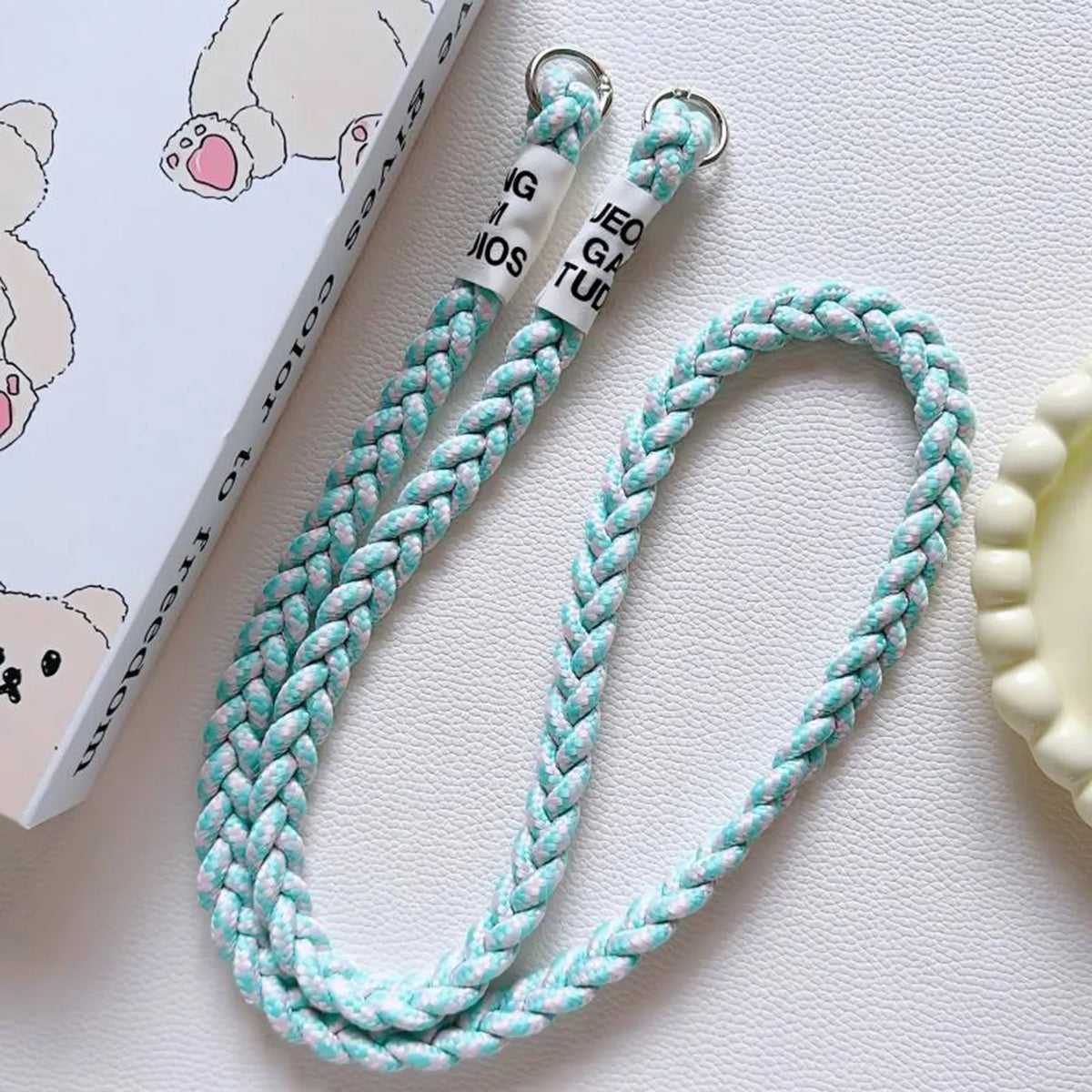 3-in-1 Braided Mobile Phone Lanyard Strap – Stylish Adjustable Neck & Wrist Phone Holder with Durable Rope Design KTSUVIG6F 8947372366322