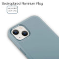 Cases & Covers for Samsung S20 FE / Sierra Blue 3 in 1 Metal Camera Frame Matte TPU Phone Case for Samsung Galaxy