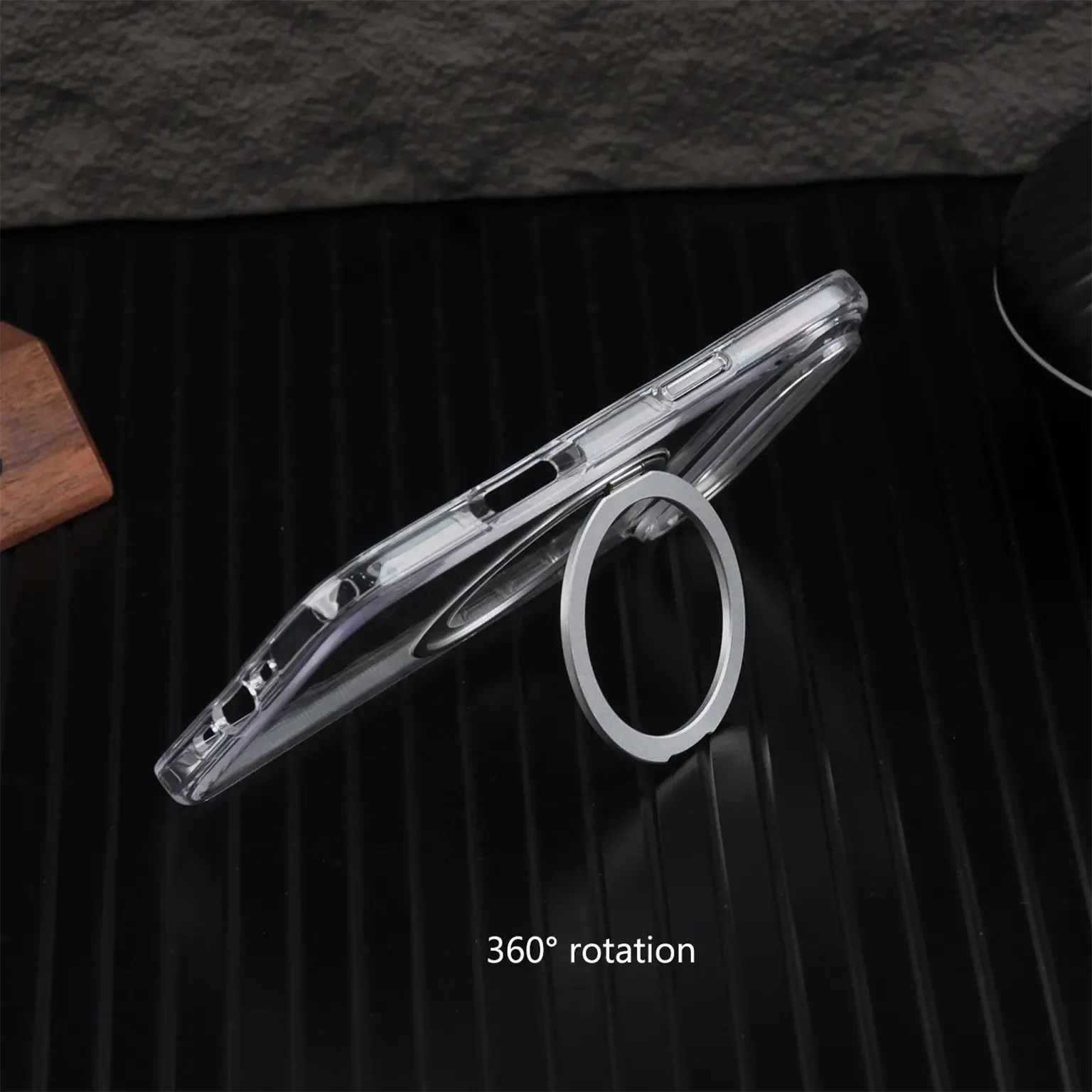 Cases & Covers 360 Degree Rotatable Magnetic Kickstand Shockproof Hard Case for iPhone 17 Air