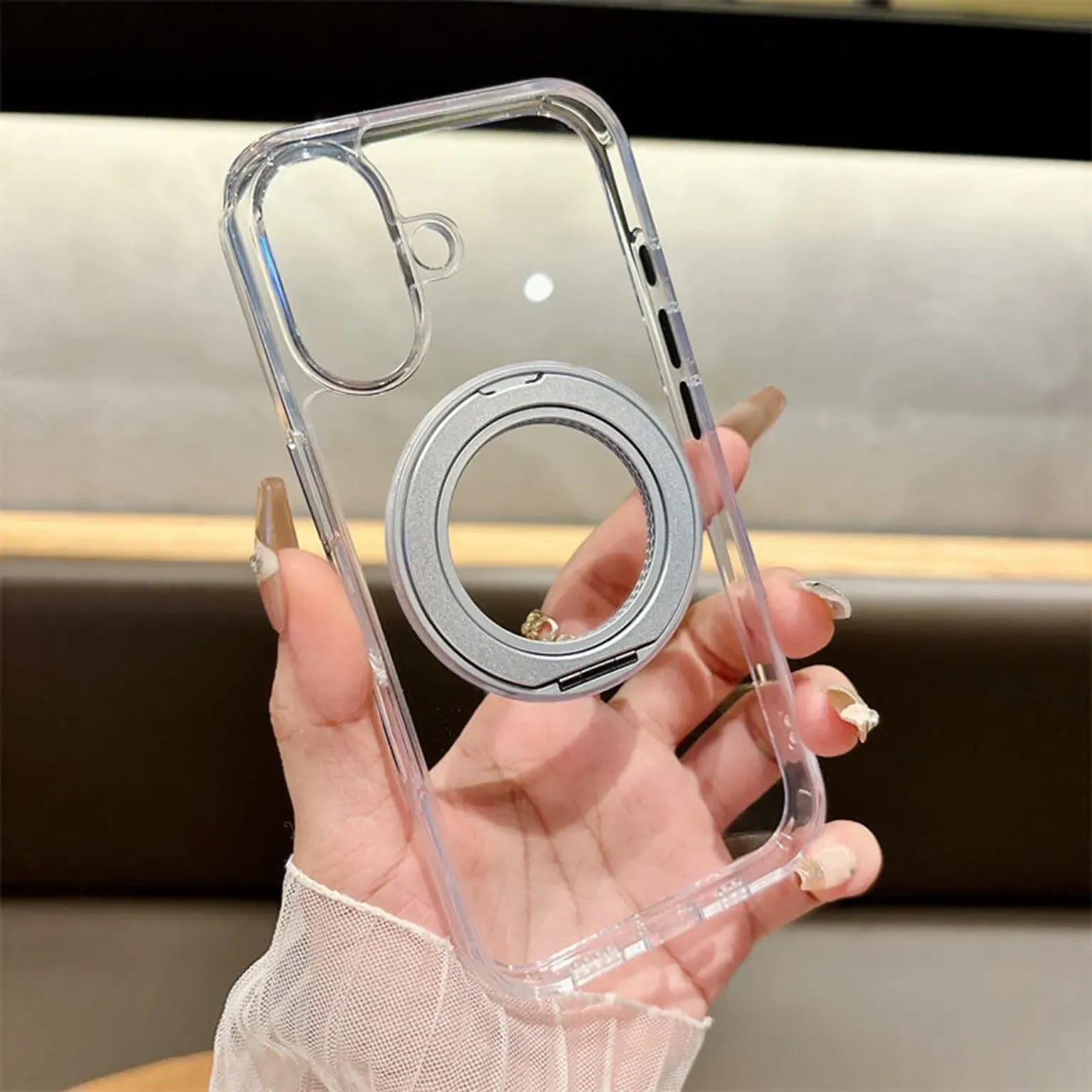 Cases & Covers 360 Degree Rotatable Magnetic Kickstand Shockproof Hard Case for iPhone 17