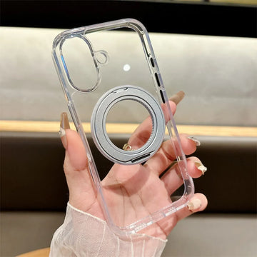 Cases & Covers 360 Degree Rotatable Magnetic Kickstand Shockproof Hard Case for iPhone 17