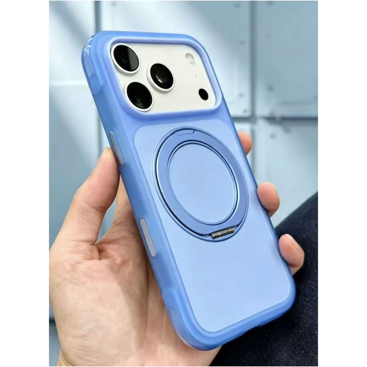 360° Rotatable Kickstand Anti-drop Armor Shell Magsafe Case for iPhone 18 Pro Max KTSUQ7YZR 8937775245294