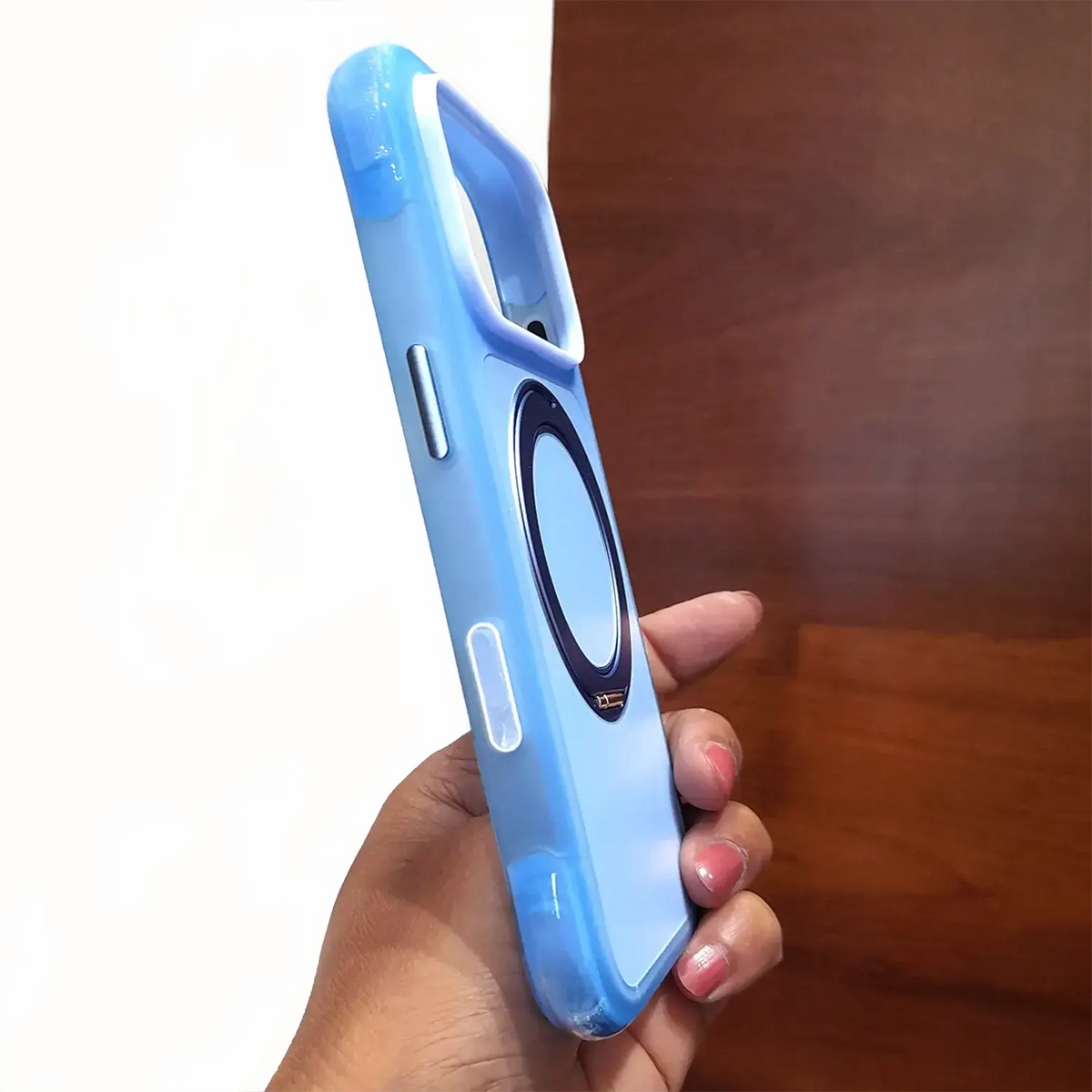 360° Rotatable Kickstand Anti-drop Armor Shell Magsafe Case for iPhone 18 Pro Max
