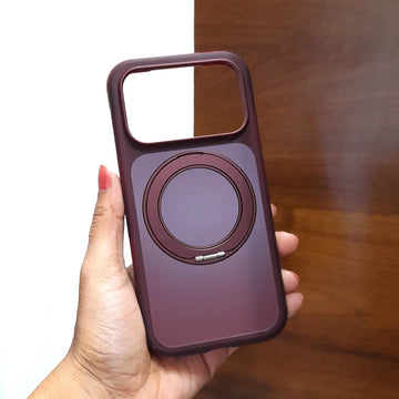 360° Rotatable Kickstand Anti-drop Armor Shell Magsafe Case for iPhone 18 Pro Max KTSU0MHE1 8921232625361