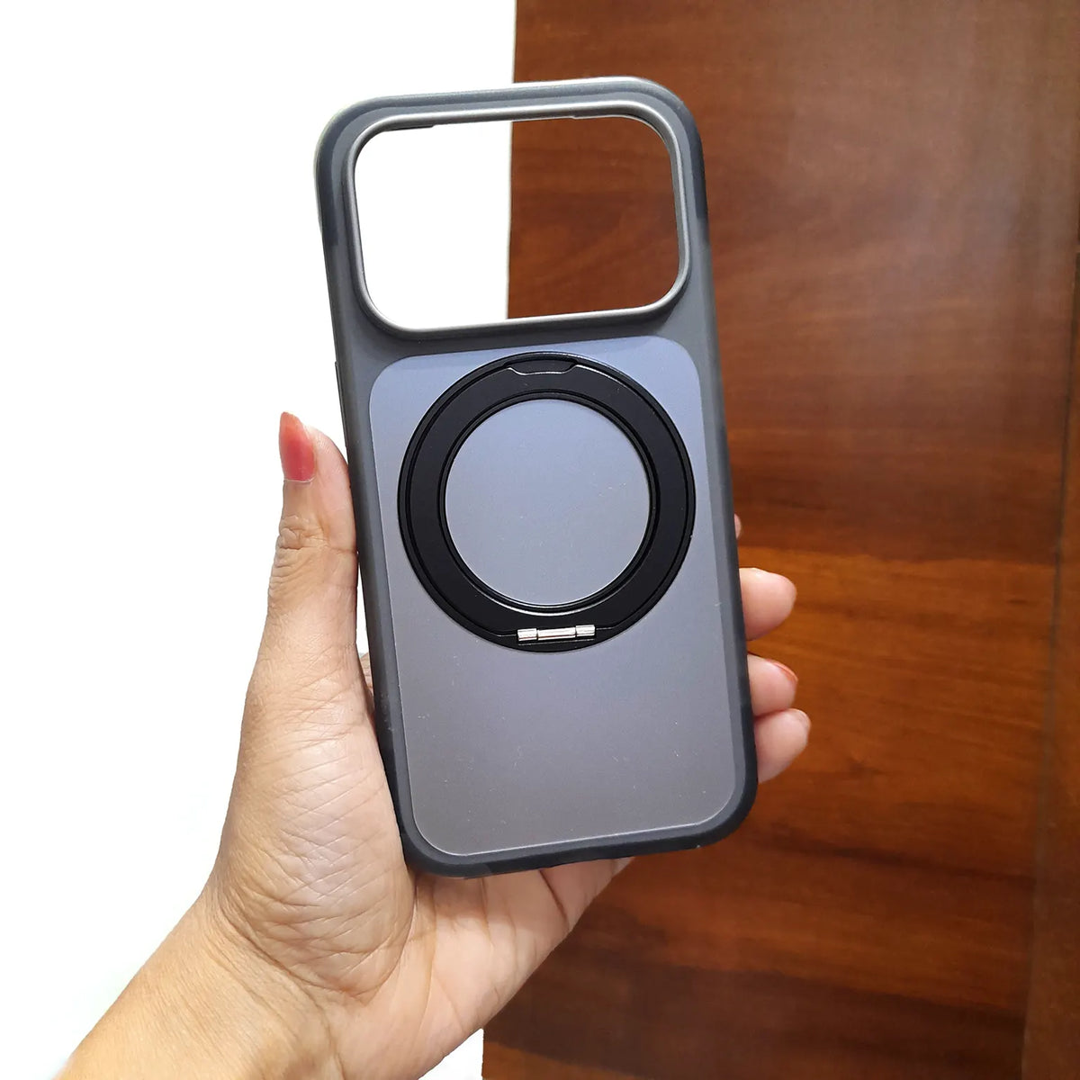 360° Rotatable Kickstand Anti-drop Armor Shell Magsafe Case for iPhone 18 Pro Max KTSU5WUNM 8925259677648