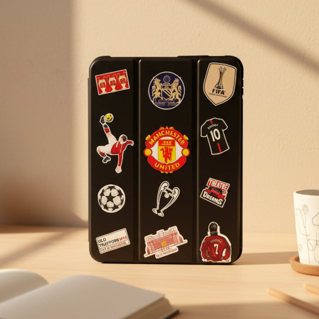 3D Cute Cartoon PU Leather Trifold Flip Auto Wake/Sleep with Pencil Holder Cover for iPad Air 4 | 5 | 6| Air 11  (2024) | Pro 10.9 | Pro 11 (2020) KTSU21NKM 8946945668047