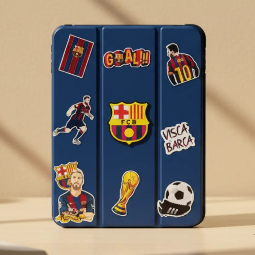 3D Cute Cartoon PU Leather Trifold Flip Auto Wake/Sleep with Pencil Holder Cover for iPad Air 4 | 5 | 6| Air 11  (2024) | Pro 10.9 | Pro 11 (2020) KTSUFXDDF 8944732986411