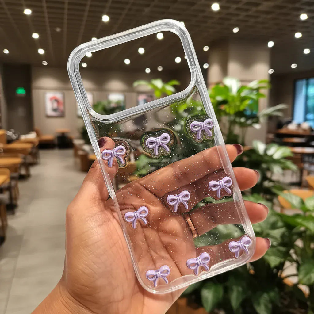 Cases & Covers 3D Cute Design Transparenrt Hard Case for iPhone 17 Pro Max