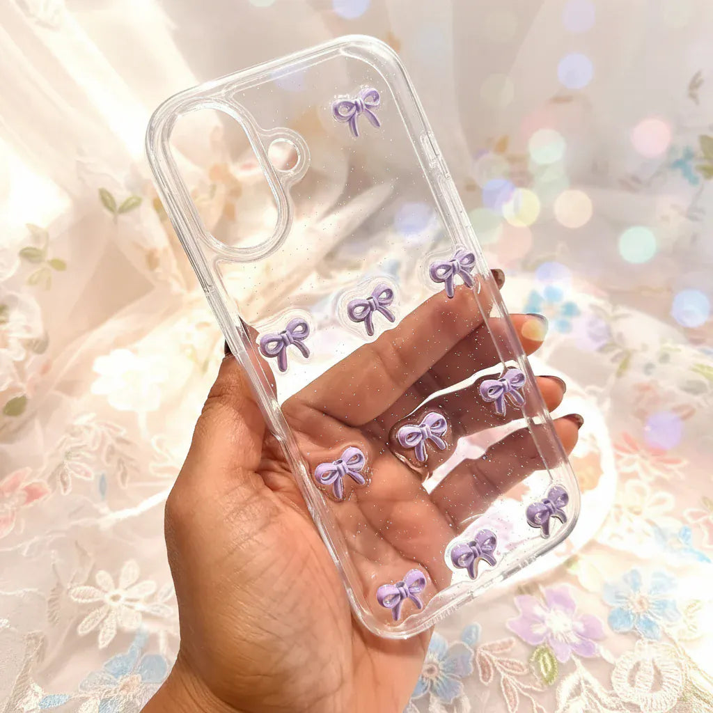 Cases & Covers 3D Cute Design Transparenrt Hard Case for iPhone 17