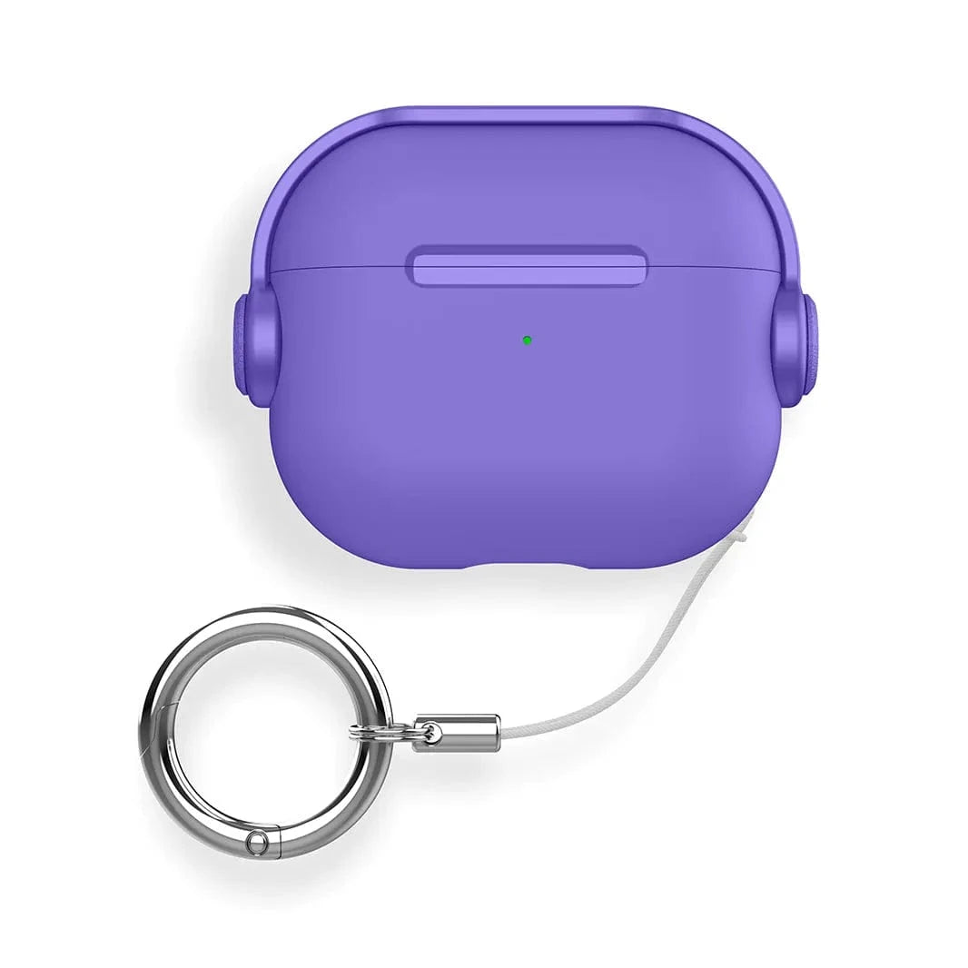 ktusu Generic Cases & Covers 3D Musical Shockproof Cover for Airpods Pro | Pro 2 Purple