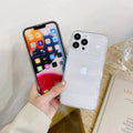 Cases & Covers for iPhone 14 Pro Max / Transparent 3D Puffer Soft TPU Silicone Phone Back Case Cover for Apple iPhone